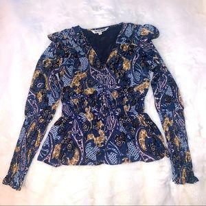 Walter Baker Peplum Blouse